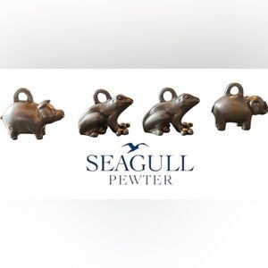 Seagull Pewter Accent Charm – Made in Pugwash, Nova‎ Scotia